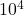 10^{4}