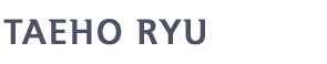 Taeho Ryu’s CV Logo